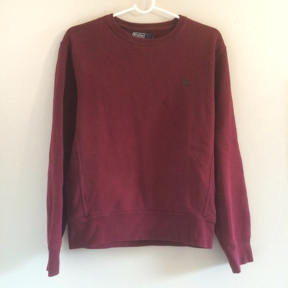Maroon Polo Crewneck